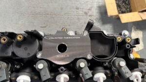 BMW M57 Flanșă Anulare Epurator - Aluminiu - O singura iesire - imagine 3