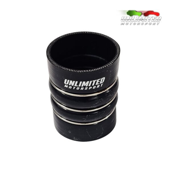 Cupla siliconica dubla anti vibratii armata - 76 mm